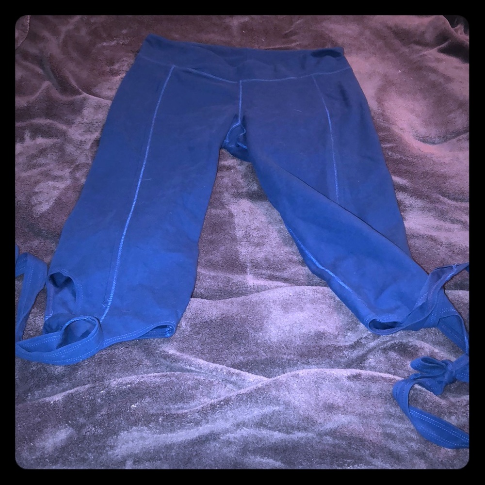 Super cool wrap around tie leggings!